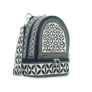 Hitam Mini Round Backpack