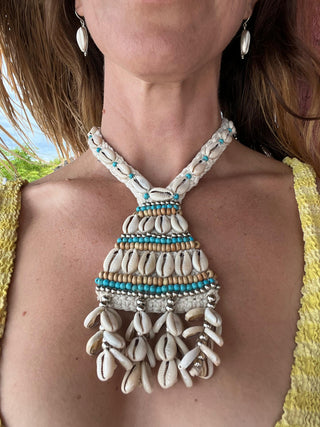 Ocean Spirit Shell Set (Necklace + Bracelet)