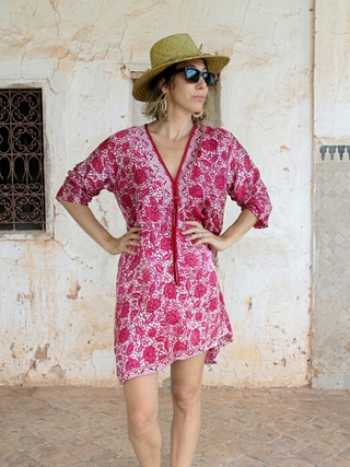 OOAK Silk Batik Dress | 03