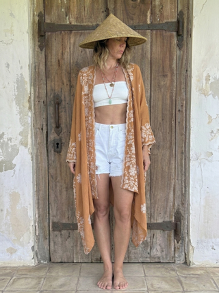 Handcrafted Embroidered Duster One of a Kind · Made in Malaysia | 05