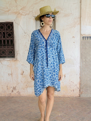 OOAK Silk Batik Dress | 07