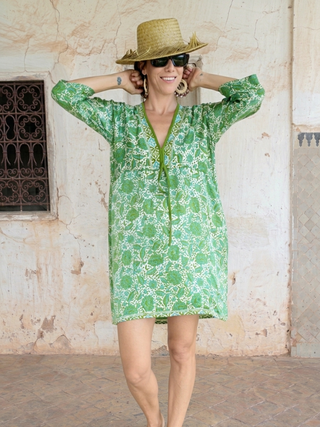 OOAK Silk Batik Dress | 08