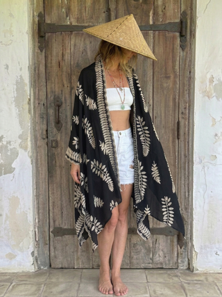 Handcrafted Embroidered Duster One of a Kind · Made in Malaysia | 11