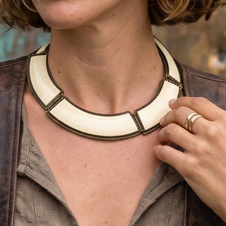 Vintage Choker Statement Necklace | 04