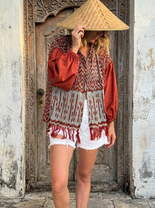 Handwoven Tenun Lombok Blazer | 01