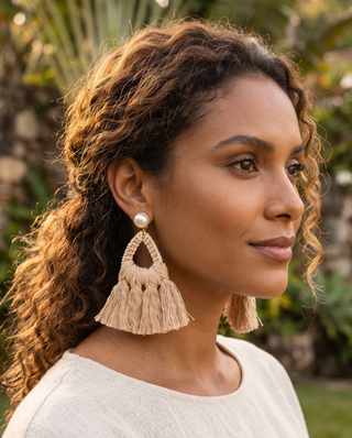 Handcrafted Rattan Earrings | 15