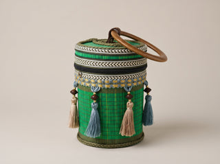 Bamboo Cylinder Bag | 18