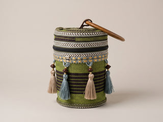 Bamboo Cylinder Bag | 24