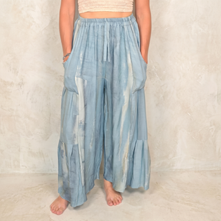 Hand-Dyed Wide-Leg Pocket Pants | 02