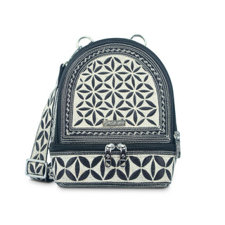 Hitam Mini Round Backpack