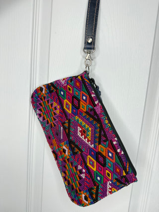 OOAK Flat Zip Wristlet Clutch 06