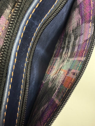 OOAK Flat Zip Wristlet Clutch 06