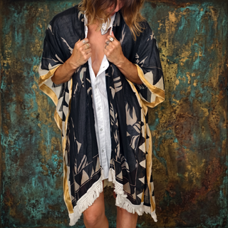 Handcrafted Linen Cotton Kimono | 02