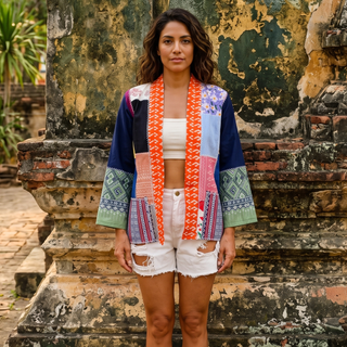 Patchwork Artisan Jacket from Thailand