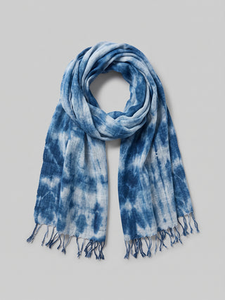 One-of-a-Kind Hand-Dyed Scarf | 01