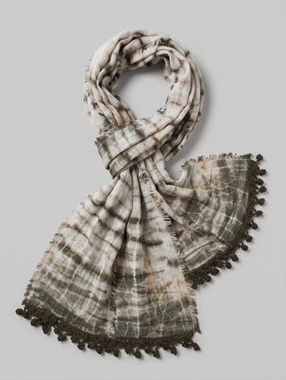 One-of-a-Kind Hand-Dyed Scarf | 06