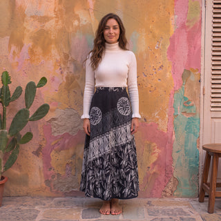 Batik Skirt | Purple
