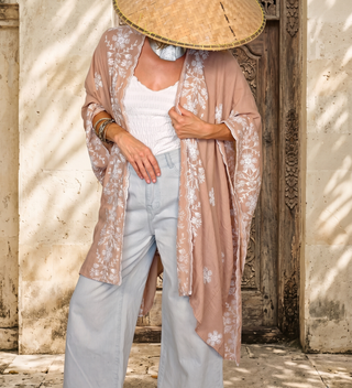 Handcrafted Embroidered Duster One of a Kind | 14