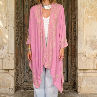 Handcrafted Embroidered Duster One of a Kind | 20
