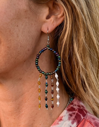 Handmade Bali Beaded Earrings | 05