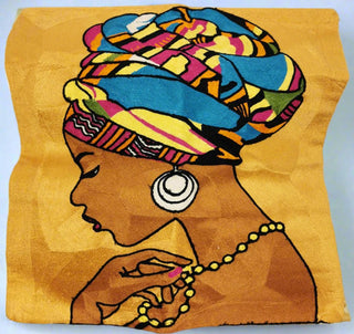 Embroidered Pillowcase from Malaysia African