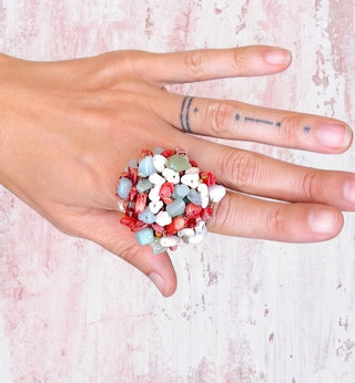 Handmade Bali Beaded Rings | 06