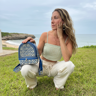 Aman Mini Round Backpack