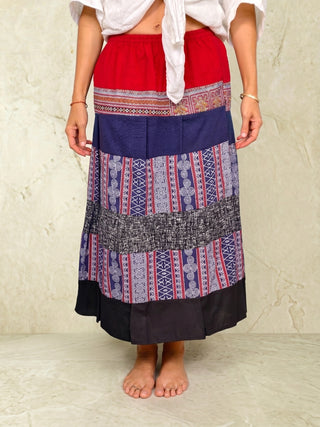 One-of-a-Kind Vietnamese Artisan Skirt | No. 01