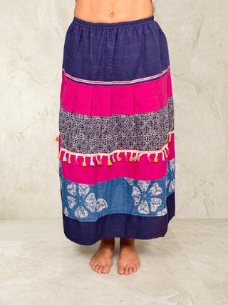 One-of-a-Kind Vietnamese Artisan Skirt | No. 04