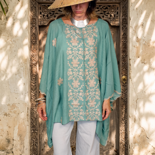 Embroidered Flowy Top (Free Size) | 22