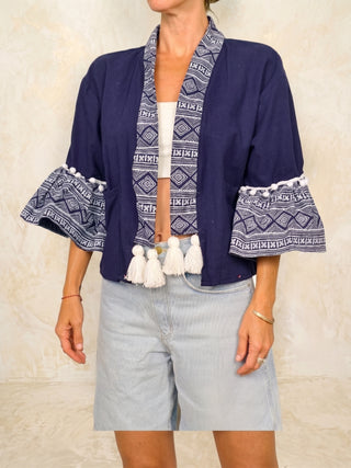 One-of-a-Kind Vietnamese Artisan Top | No. 02