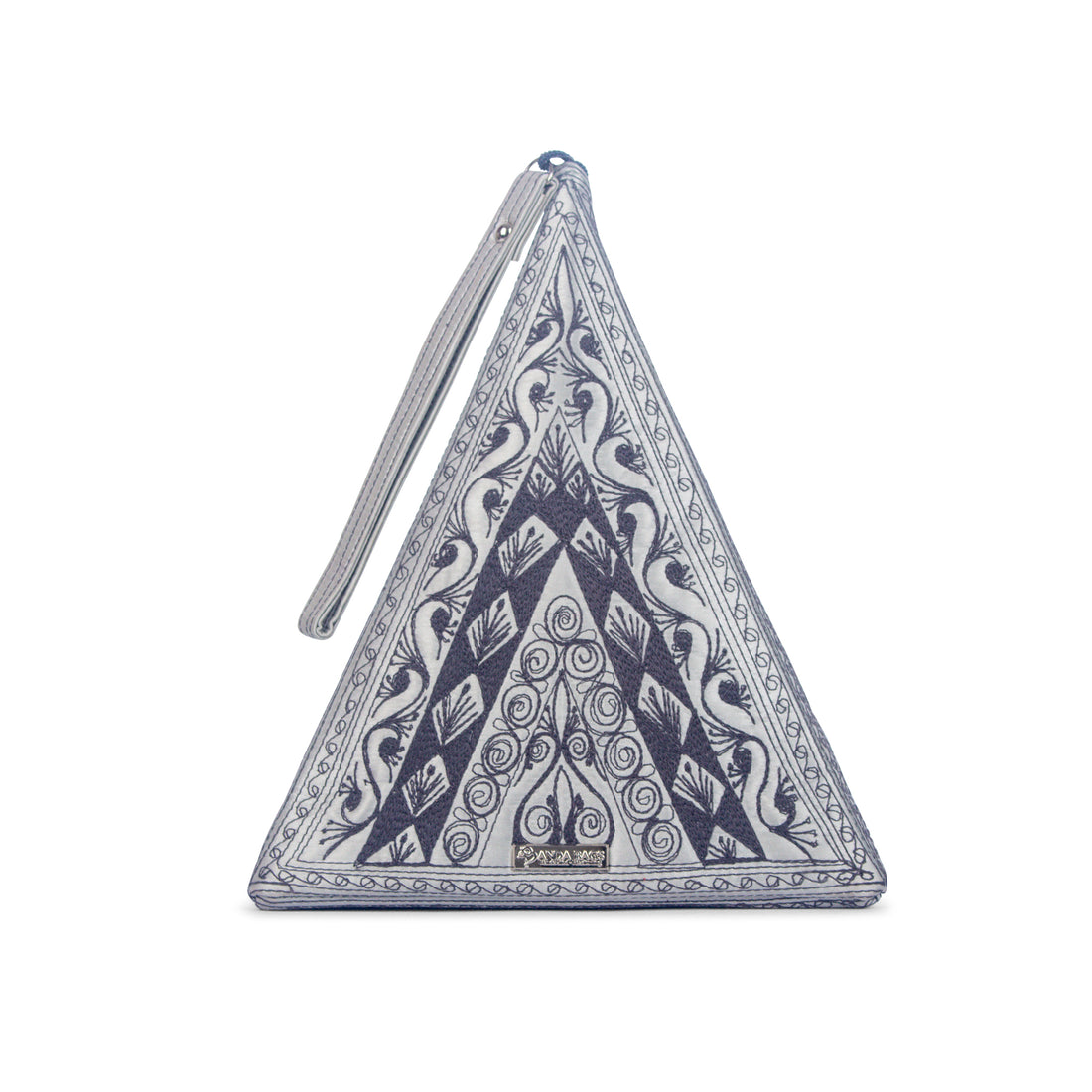Kali Pyramid Clutch Product Pyramid Banda Bags
