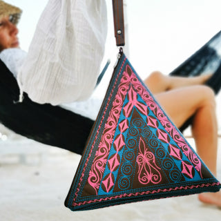 Katara Pyramid Clutch Product Pyramid Banda Bags
