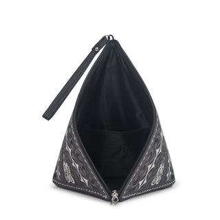 Malika Pyramid Clutch