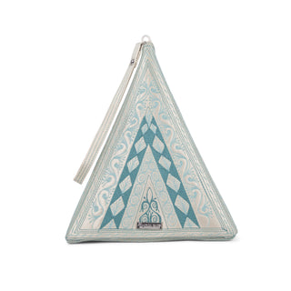 Mangaya Pyramid Clutch Product Pyramid Banda Bags